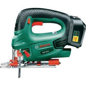Akumuliatorinis siaurapjūklis BOSCH Green PST 18 Li Solo , be akumuliatoriaus ir kroviklio, 18V Li sistema, UŽS