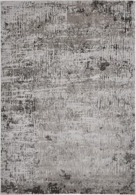 Kilimas SARAGOSSA, 160 x 230 cm, pilkos spalvos, polipropilenas, poliesteris, Turkija