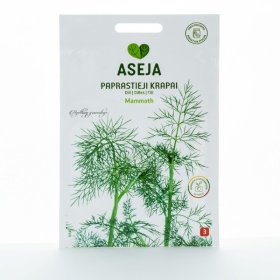 Prieskonių sėklos, paprastieji krapai Mammoth, ASEJA, 4gr, 10560(3)