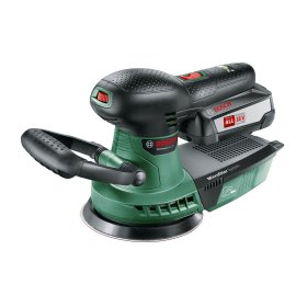 Akumuliatorinis ekscentrins šlifuoklis BOSCH Green Advanced Orbit 18 Solo , be akumuliatoriaus ir kroviklio, 18V sistema