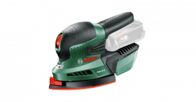 Akumuliatorinis delta šlifuoklis BOSCH Green PSM 18 Li Solo , be akumuliatoriaus ir kroviklios, 18V sistema, UŽS