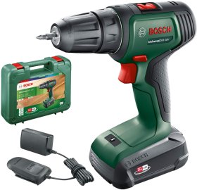 Akumuliatorinis suktuvas BOSCH Green, 18V, 1 x 1,5Ah, maks. sukimo momentas 40 Nm, svoris 1,2 kg, matmenys 179 x 57 x 215 mm