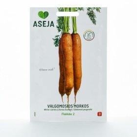 Daržovių sėklos, valgomosios morkos (žieminės) Flakkée 2, ASEJA, 3gr, 29500(3)