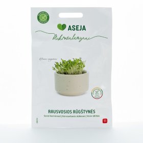 Prieskonių sėklos, rausvosios rūgštynės, ASEJA mikrožalumynai, 0,25gr, 080314(11)