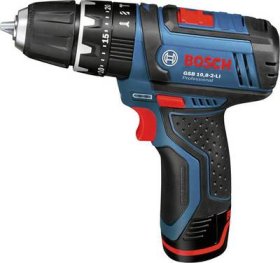 Akumuliatorinis smūginis suktuvas BOSCH Professional GSB 12V-15 , 12V, 2x2,0 Ah, GAL 12V-20, sukimo momentas 15/30 Nm