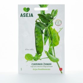 Daržovių sėklos, cukriniai žirniai Grijze Roodbloeiende, ASEJA, 15gr, 34600(3)