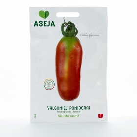 Daržovių sėklos, valgomieji pomidorai San Marzano 2, ASEJA, 0,3gr, 28430(4)