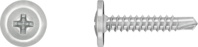 Savigręžiai praplatinta galva cink. su grąžt. LAMIDA, 4,2 x 19 mm, 500 vnt., PH2