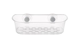 Lentyna RIDDER 12012200, 286 x 116 x 76 mm, priklijuojama, plastikinė, skaidri