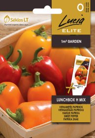 Daržovių sėklos, LUCIA ELITE LUNCHBOX H MIX, PAPRIKOS VIENAMETĖS