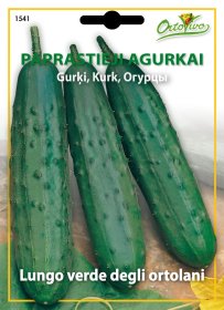 Sėklos, paprastieji agurkai HORTUS LUNGO VERDE DEGLI ORTOLANI 2 g.