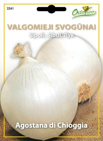 Sėklos, valgomieji svogūnai HORTUS Agostana di chioggia 2,25 g