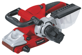 Juostinis šlifuoklis EINHELL RT-BS 75, galia 850 W, šlifavimo juosta 75x533 mm.