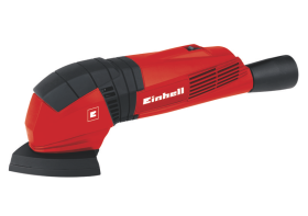 Delta šlifuoklis EINHELL TH-DS 19, galia 190 W, Šlif. popieriaus išmatavimai - 93 x 93 x 93 mm
