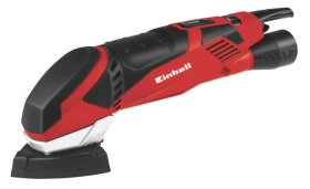 Vibracinis šlifuoklis EINHELL TE-DS 20 E, galia 200 W, šlif. popierius 93 x 93 x 93 mm