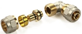 Alkūnė GENERALL FITTINGS, d20 x 20, užveržiama/užveržiama 88.04.035