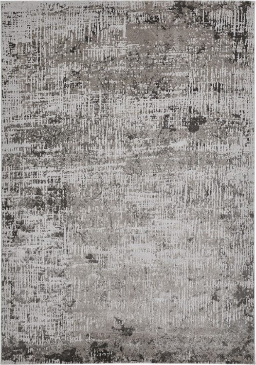 Kilimas SARAGOSSA, 160 x 230 cm, pilkos spalvos, polipropilenas, poliesteris, Turkija