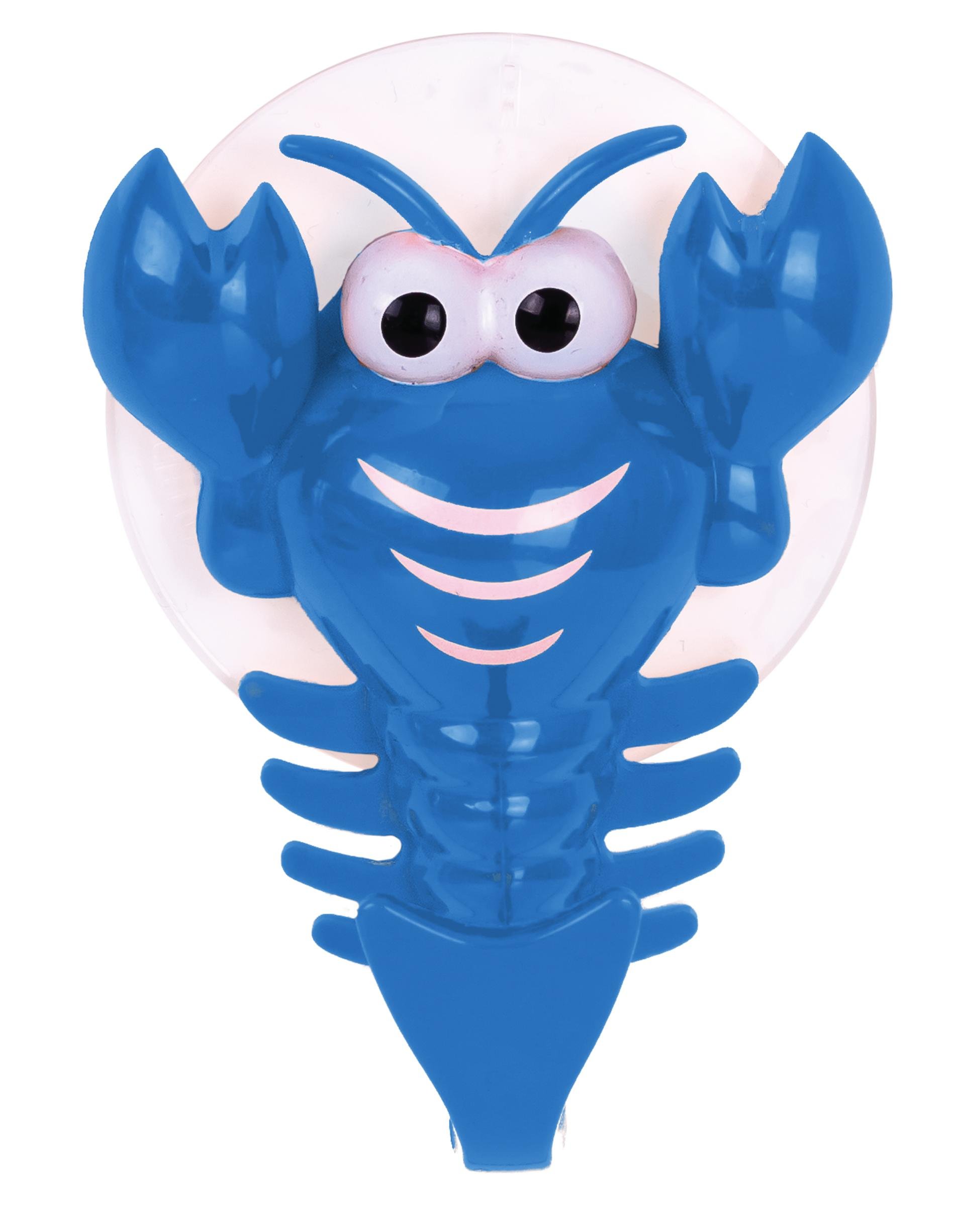Kabliukas RIDDER Lobster, mėlynas, prilipinamas, ABS