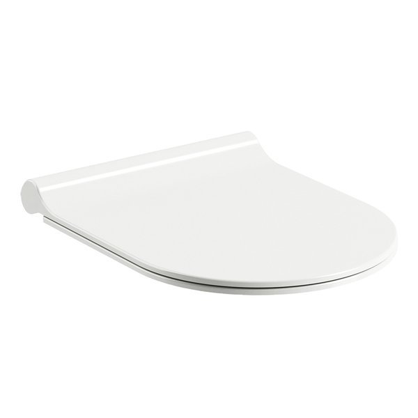 Klozeto dangtis RAVAK Chrome Slim, plonas, lėtai nusileidžiantis, X01550