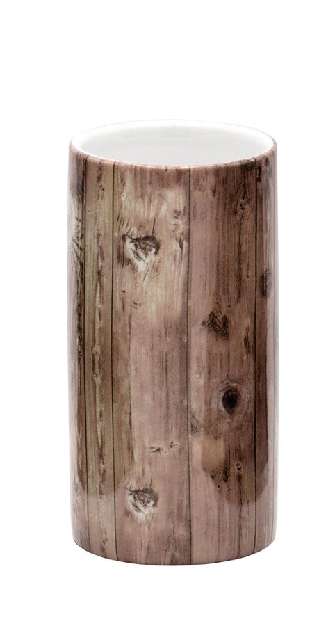 Stiklinė RIDDER Woody, rusva, porecelianas, 2112108