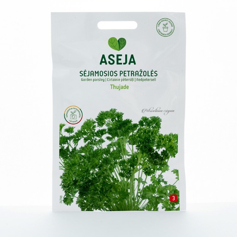 Prieskonių sėklos, sėjamosios petražolės Thujade, ASEJA, 2gr, 24700(3)