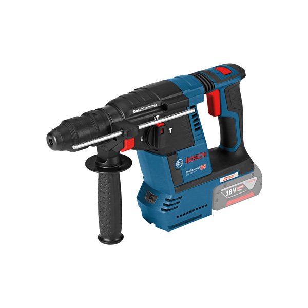 Akumuliatorinis perforatorius SDS Plus and Max BOSCH Professional GBH, 18V-26, SOLO, 18V, smūgio jėga 2,6 J, lagaminas, 0611909001, be akumuliatoriaus ir kroviklio