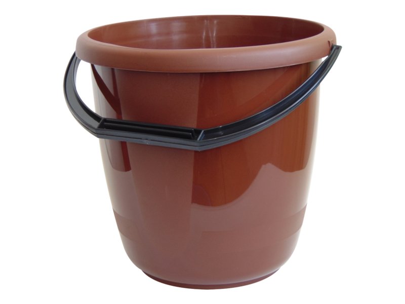 Plastikinis kibiras ARTGOS DELTA 12 l., įvairių spalvų.