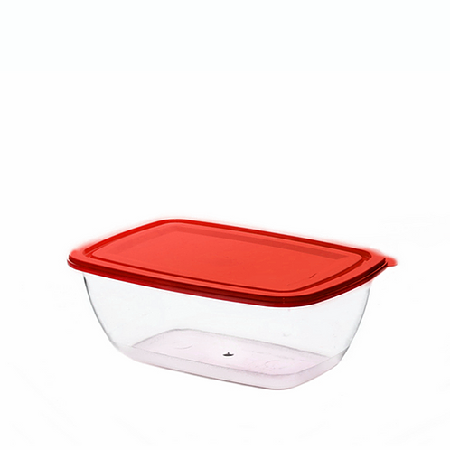 Kvadratinis indas maisto produktams PLAFOR 05632 0,75 l.