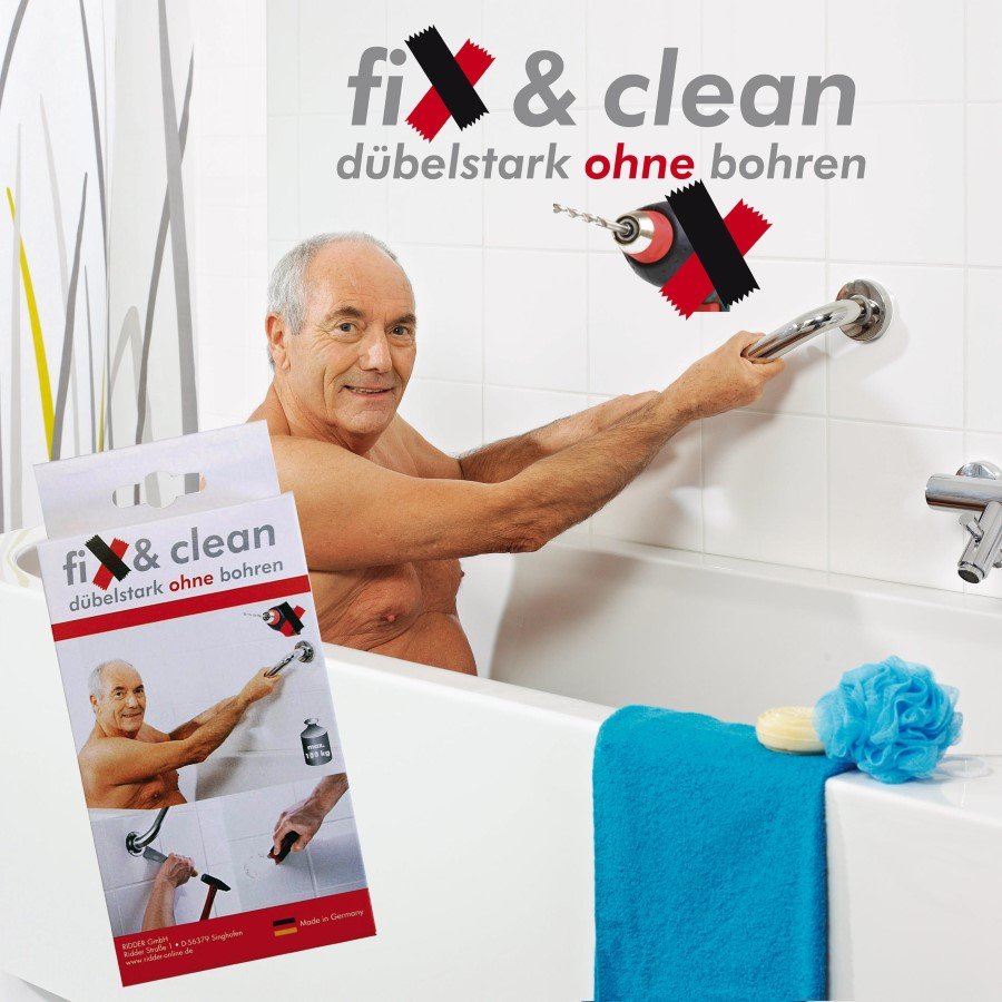 Tvirtinimo ir nuėmimo rinkinys RIDDER Fix&Clean